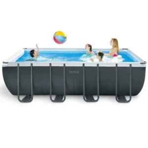 Piscine tubulaire INTEX Ultra XTR rectangulaire L. 5,49 x l. 2,74 x H. 1,32 m